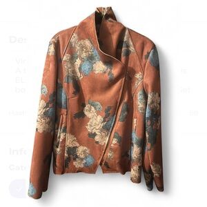 Rare Vintage 90s ELLE Floral Jacket